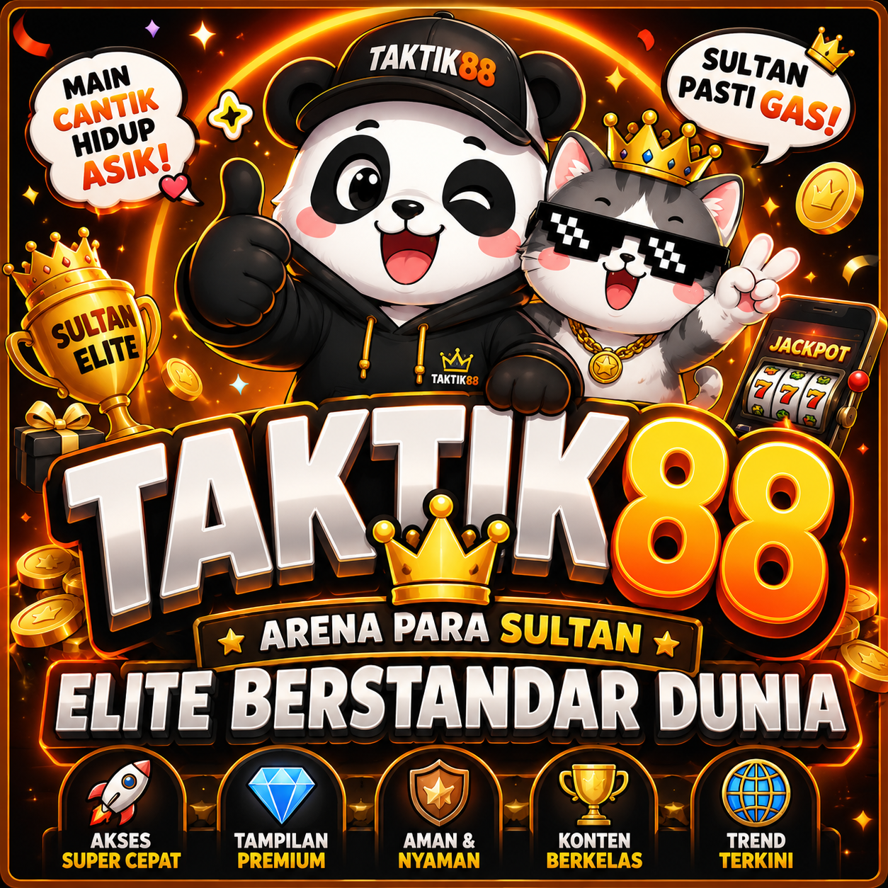 TAKTIK88 – Arena Para Sultan Elite Berstandar Dunia